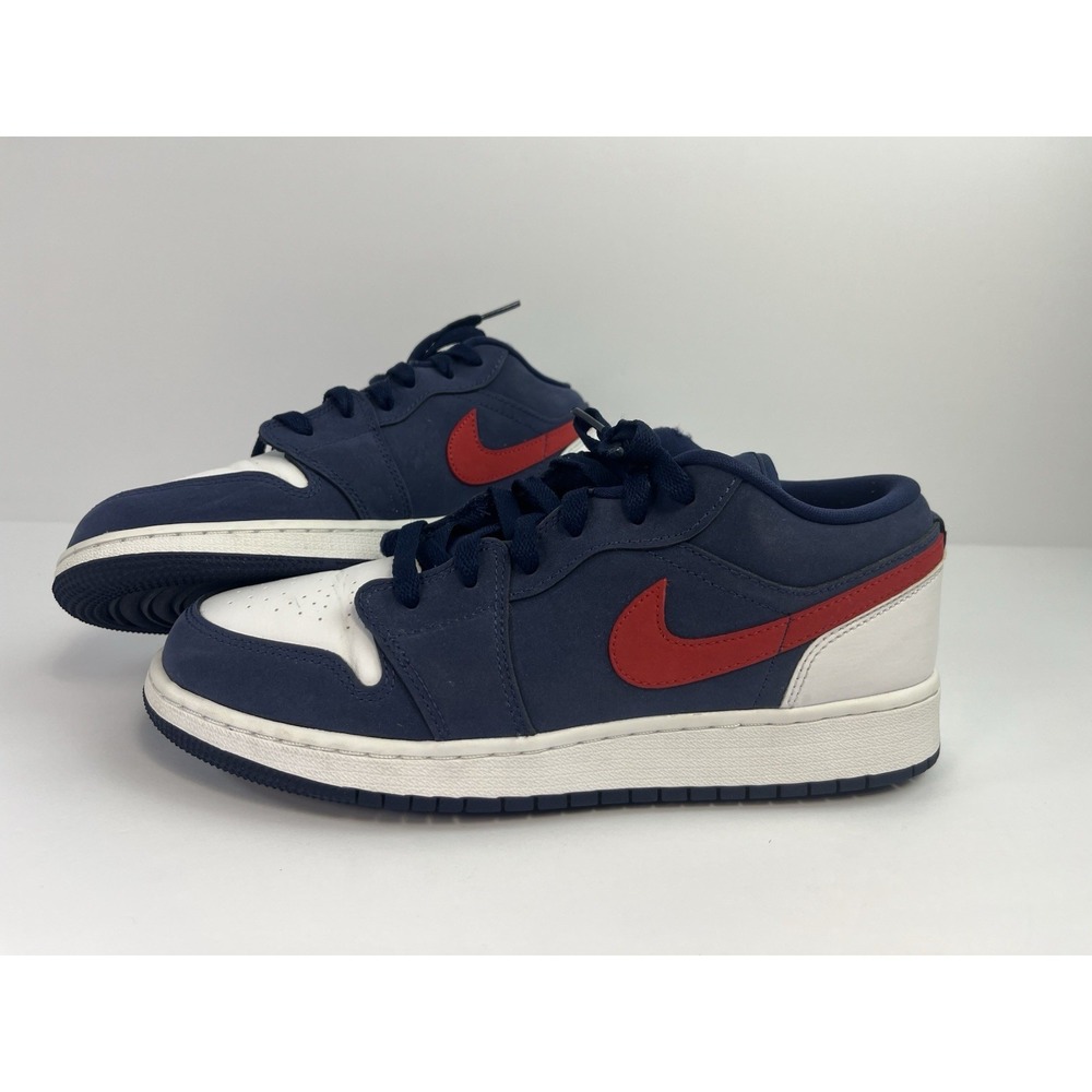 Nike Air Jordan 1 Retro Low SE  USA/Navy Red 6.5Y Women's Size 8 CV9844-400